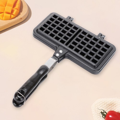 Rectangle Belgian Waffle Maker NonStick Stove Top Waffle Maker Pan for
