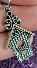 *Nature's Birdhouse Key Chain - Great For Keys Backpack Purse Pull Charm+