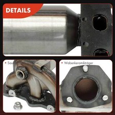 Ligne D'échappement Complète Pour SEAT Cordoba 1.9 D 68ch (1993-1996) - Avec Catalyseur Et Silencieux - Neuf Sous Emballage - Garantie 30 Mois