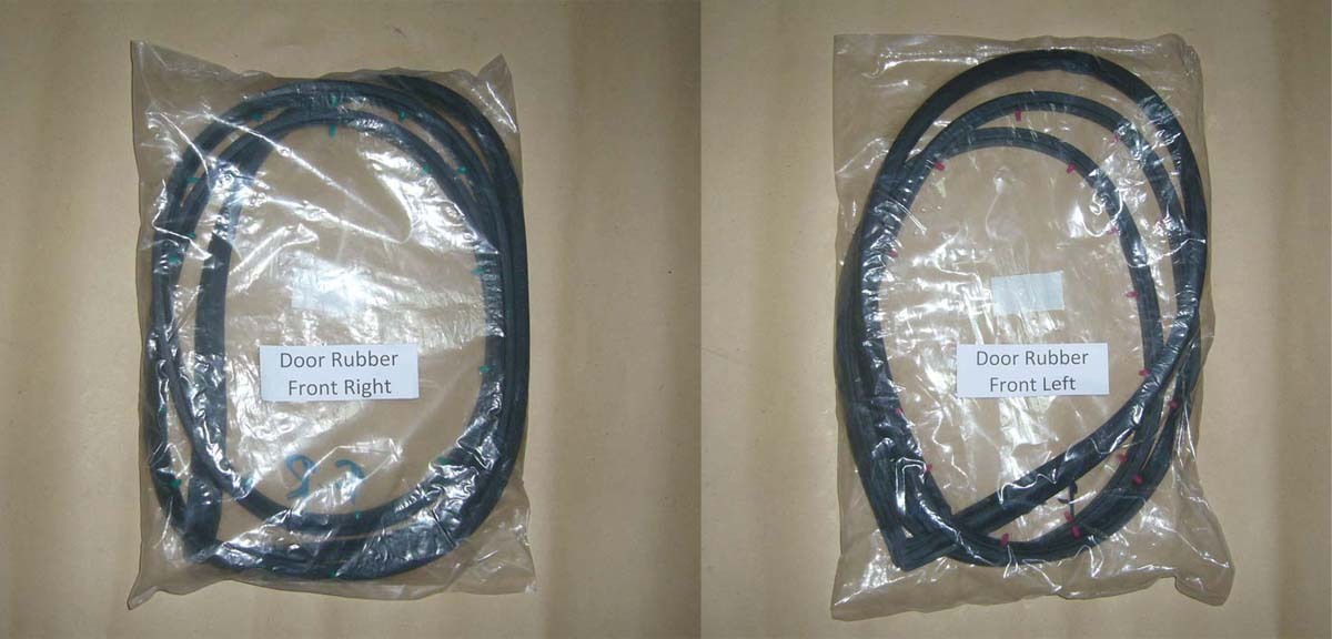 Weatherstrip Door Rubber Complete Seal Set for 88-96 Isuzu TFR