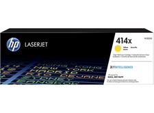 Genuine HP 414X Yellow High-yield Toner Cartridge  Works with HP Color LaserJet