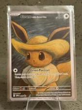 Eevee With Grey Felt Hat - Van Gogh Collectible Fan Art Card