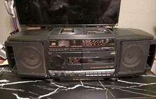 JVC RCX310 Vintage Boombox CD Cassette
