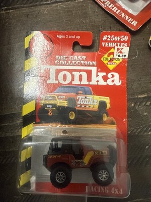 NIP 2000 Maisto Tonka Diecast Metal Collection 2 Racing 4x4 Jeep Truck #25 Of 50