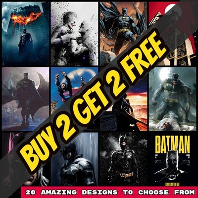 DC Comics Batman Poster Drucke Wandbilder Wohndeko Geschenke