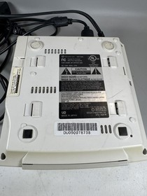 Sega Dreamcast Console HKT-3020 Tested Powers On + Game RF Adapter