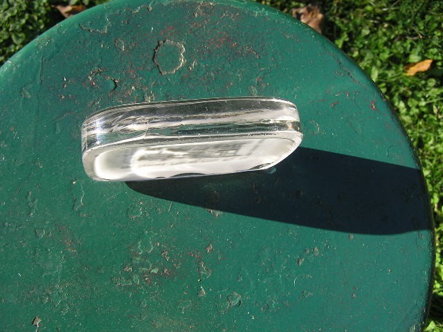 Antique Babcock printing press mfg. Co. glass paperweight 1800's | eBay