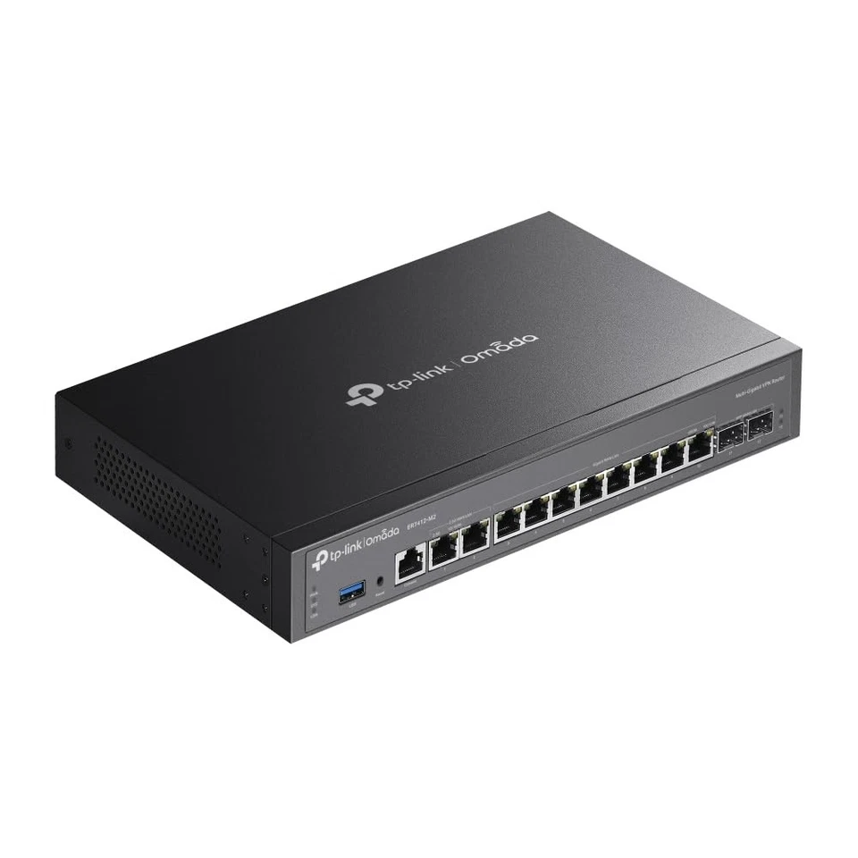 Router VPN Multi-Gigabit TP-Link Omada ER7412-M2, Quad-core, 2x puertos 2.5G Foto 4 de 4