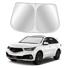 Custom Fit Windshield Sun Shade for - Full Coverage, 210T Acura MDX 2014-2020