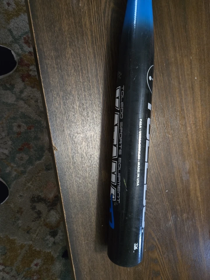 Bate zafiro lanzamiento rápido Toledo Katana II carmesí F4SA USSSA BPF 1 20 32/21 raro Foto 2 de 4