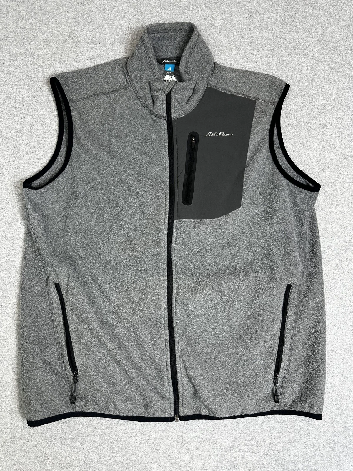 Eddie Bauer First Ascent Vest Mens Large Gray Black Fleece Full Zip Zip Pockets
Opens in a new windo