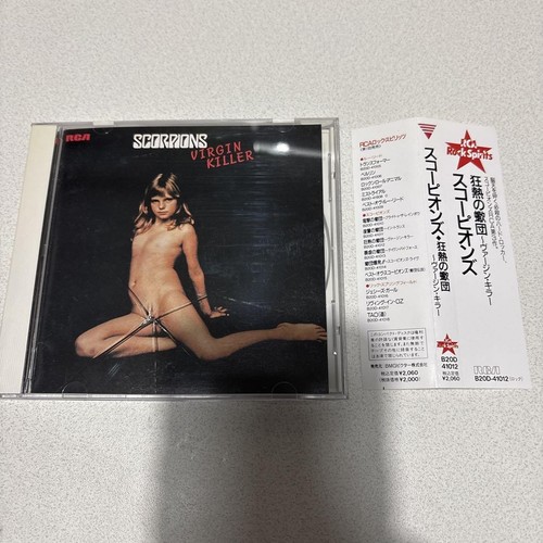 Scorpions Virgin Killer CD Cubierta Prohibida Edición Japonesa Álbum de... - Imagen 5 de 5