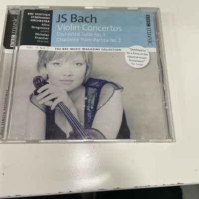 JS Bach : Violin Concertos-orchestral Suite No. 3-CD-2007