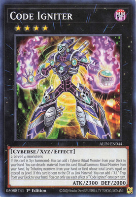 Code Igniter Common Alliance Insight ALIN-EN044 1st Edition - NM/LP