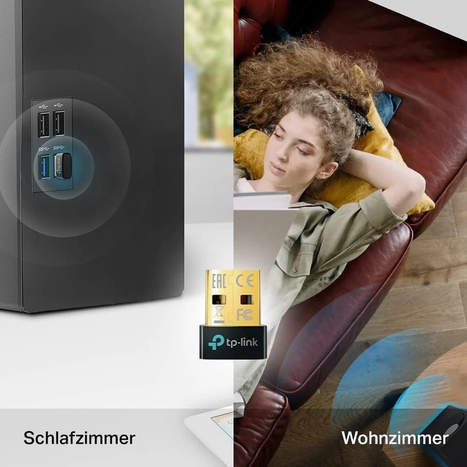 TP-Link UB500 Nano USB Bluetooth 5.3 Adapter Dongle (für PC Laptop Desktop Compu - Image 4 of 4