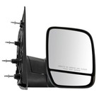 Black Folding Manual Side View Mirror Passenger Right RH for 02-08 Econoline Van