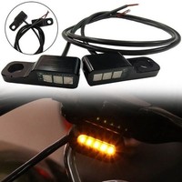 Eurowagens Motorrad LED Blinklichter FüR Bessere Sicht Und Sicherheit