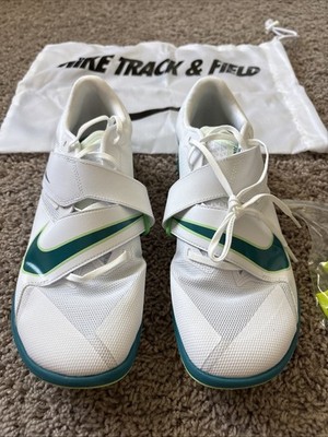 Nike Zoom Rival DR2756-100 Track & Field Shoes White/Green Nike Zoom Rival Jump | Free Shipping $99+ | Fleet Feet  main image 3