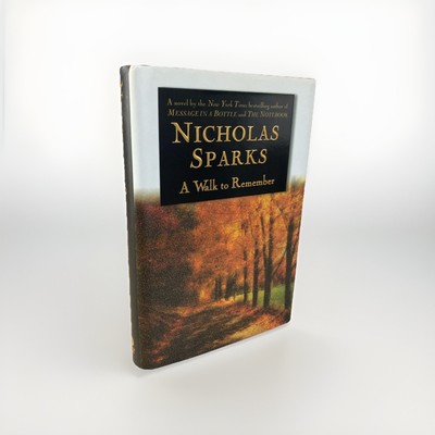 Nicholas Sparks SIGNED A Walk to Remember HC 1st Ed 1st Printing AUTOGRAPHED