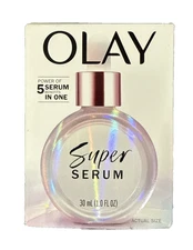 OLAY Super Serum Power Of 5 Benefits In One 1.0 FL OZ  / 30 ML NEW In Box