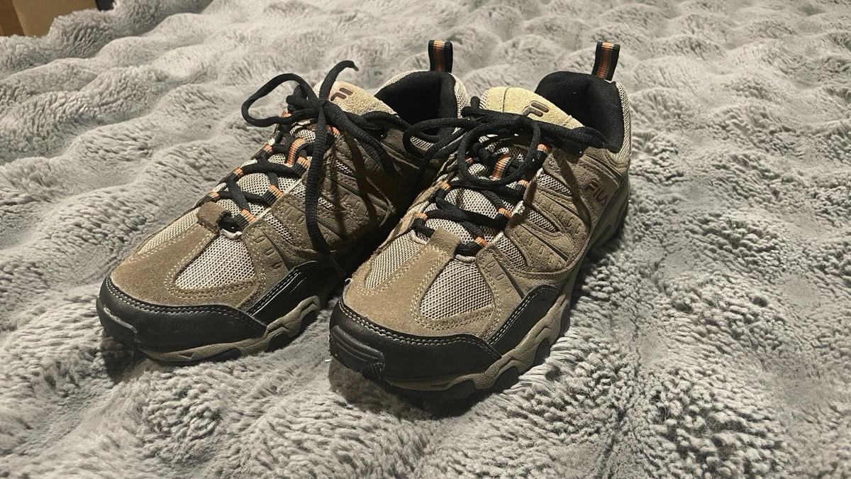 NWOT Fila Midland Hiking Shoes, Brown, Men\'s 10M FILA Brown Hiking Shoes & Boots for Men for sale | eBay main image 2