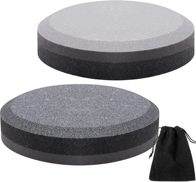 Axe Sharpener Sharpening Dual Grit Multipurpose Sharpener Puck Tool Stone Whetst