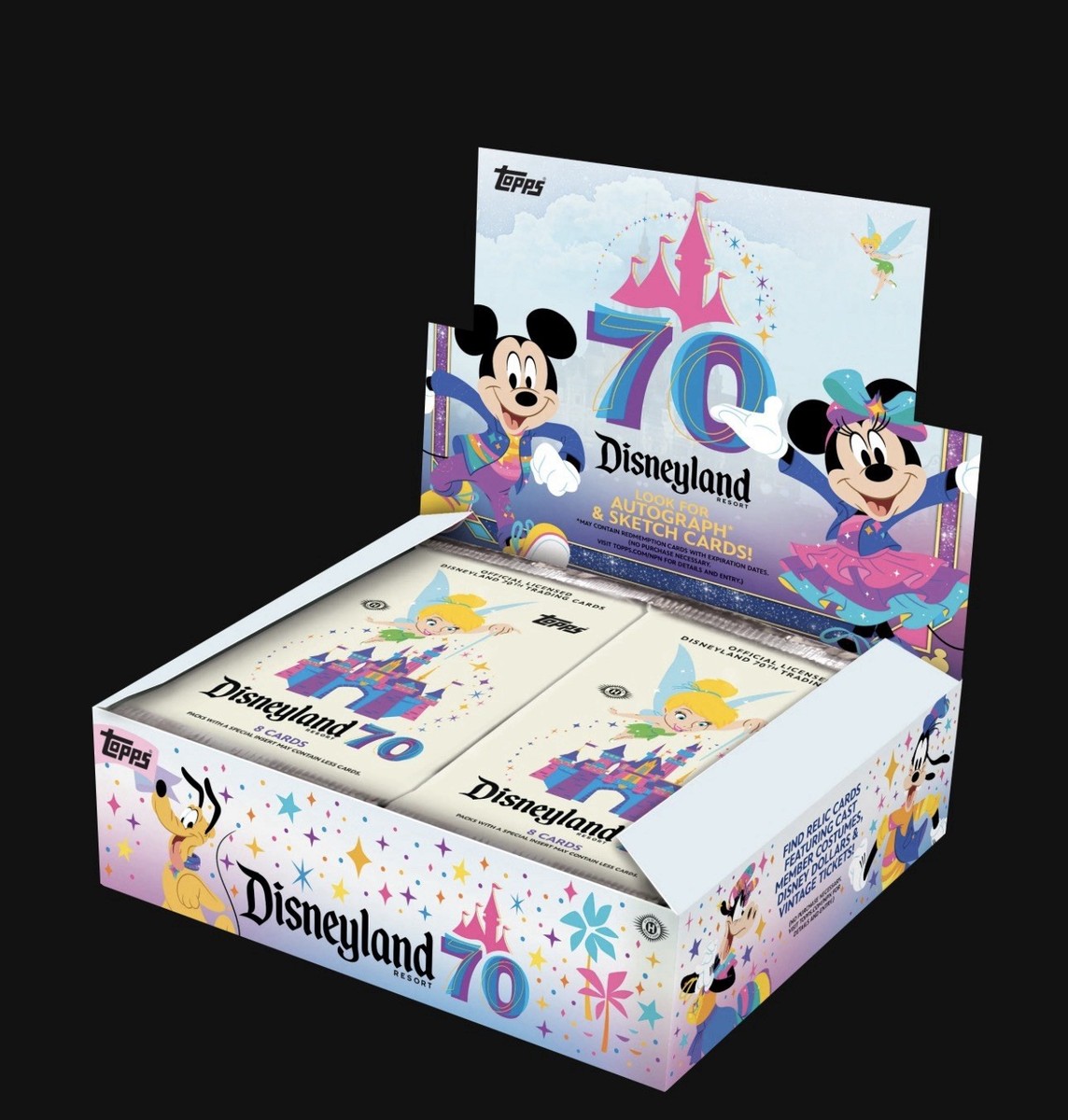 2025 Topps Disneyland 70th Anniversary Hobby Box | eBay