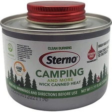 Sterno 7.71 Oz. Wick Canned Heat 10456 Sterno 10456 076642104550