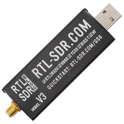 RTL-SDR Blog V4 R828D RTL2832U 1PPM TCXO SMA HF Bias Tee SDR Dongle 500kHz-1.7G