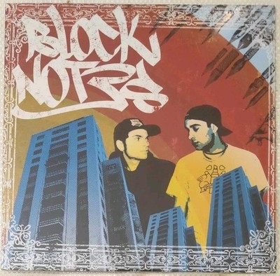 Stokka & Madbuddy - Blocknotes Lp Vinyl Schwarz Unlimited Struggle 2014 Rap Ita