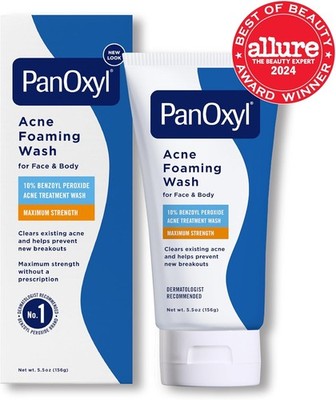 PanOxyl パンオキシル Acne Foaming Wash Benzoyl Peroxide 10% | PanOxyl US