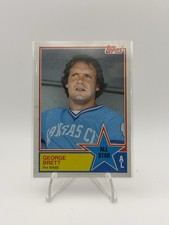 GEORGE BRETT 1983 Topps AS #388 All-Stars Vintage Base Card Kansas City Royals