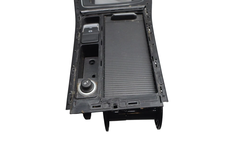 17-20 Volkswagen E-Golf Front Center Console Cup Holder Compartment Black Oem - Image 4 of 4