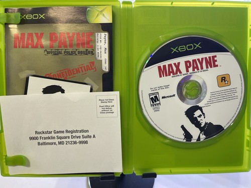 Max Payne Platinum Hits - Microsoft Xbox Pristine Authentic Neuwertig & Getestet - Bild 3 von 6