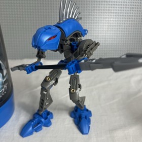 LEGO BIONICLE 8572 Tahu Nuva 100% Complete W/ Manual & Canister + 8590 Guurahk