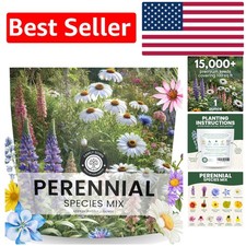 Perennial Species Mix - 15,000 Seeds in 1 Ounce for Vibrant Wildflower Gardens 303.84 per gallon