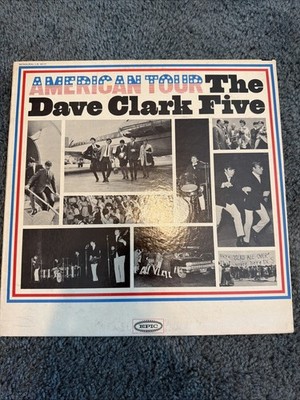 American Tour The Dave Clark Five LP Vinyl Record