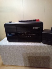 VINTAGE GE PORTABLE CASSETTE RECORDER/ PLAYER MODEL 3-5301B Works
