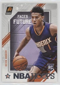 2015-16 Panini NBA Hoops Faces of the Future Devin Booker #11 Rookie RC