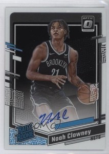 2023-24 Panini Donruss Optic Rated Signatures Noah Clowney #257 Rookie Auto RC