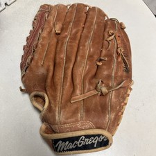 Macgregor handcrafted Left Handed Throw MG 75 F Steerhide Large Softball Mitt