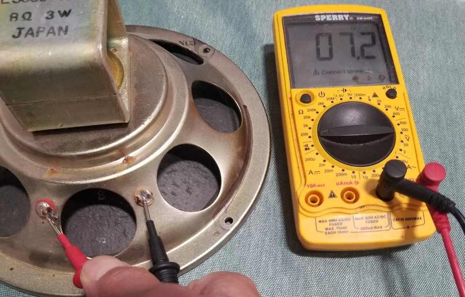 Altavoces Vintate FISHER Philharmonic 8" LS839-102 LS 839 Woofer 3 vatios 8 ohmios Foto 2 de 4