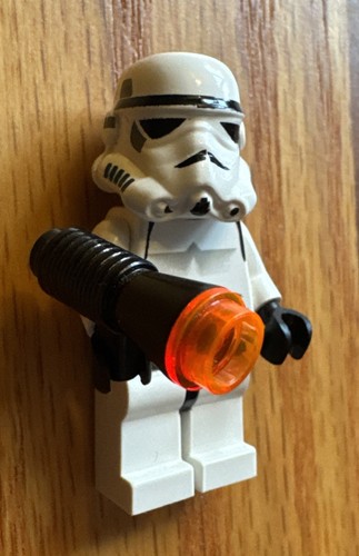LEGO Star Wars Imperial Stormtrooper Minifig Yellow Head 10123 7139 7201 sw0036 - Picture 4 of 9