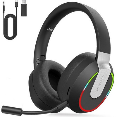 Gaming Headset Over-Ear Kopfhörer kabelgebunden/BT/2.4G Wireless mit Mikrofon