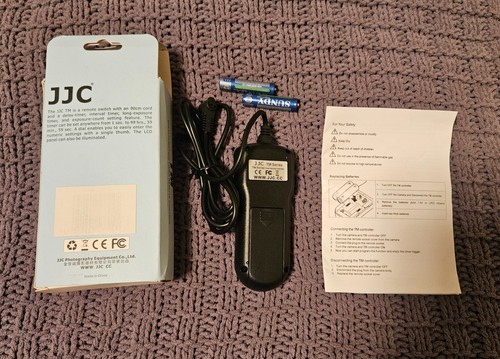 JJC compatible Panasonic DMW-RSL 1 TM-D Timer Remote Controller New in Box - Picture 8 of 8
