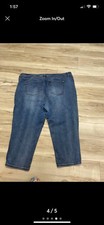Est 1946 Light Blue Capri Jeans Hi-Rise Plus Size 22W