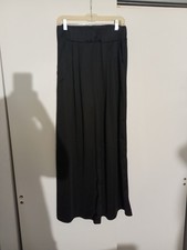 Womens Black Solid Wide-Leg Pull-On Pants XL ...
