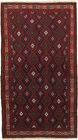 Traditional Vintage Hand-Knotted Area Rug 3'2" x 6'1" Oriental Wool Carpet