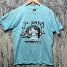 Vintage 90s Fall Creek Falls Tennessee State Park T-shirt Single Stitch Large