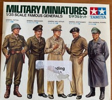 Tamiya Military Miniatures WW2 Famous Generals set 1/35 plastic model kit